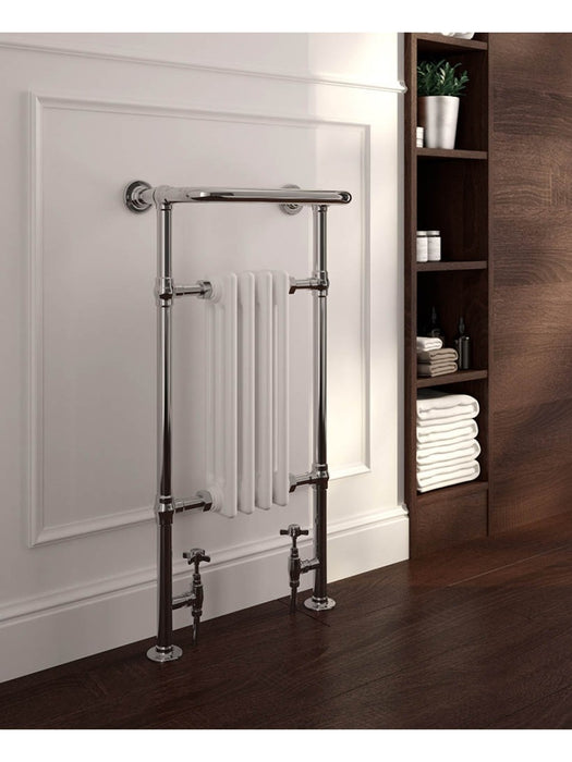 CHAPEL 2 Traditioanl 952x479mm Heated Towel Rail Chrome