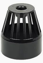 110mm VENT COWL BLACK