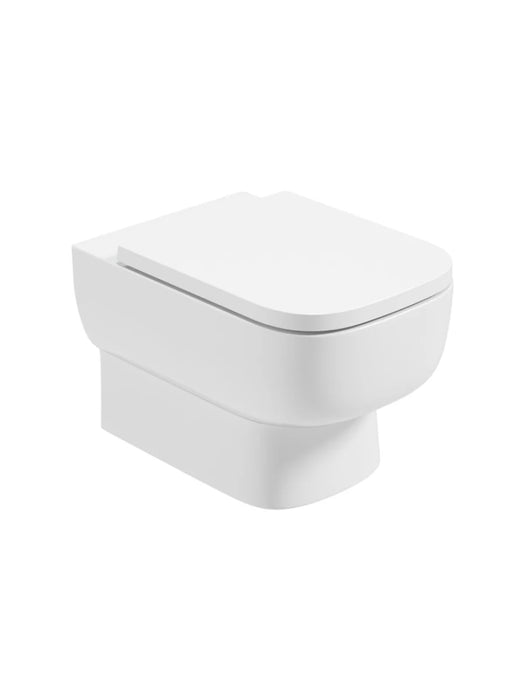 RUBIX Rimless Wall Hung WC & Gamma Soft Close Seat
