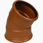 PIPELIFE 45° BEND DOUBLE SOCKET 110MM