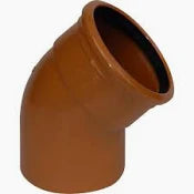 PIPELIFE 45° BEND SINGLE SOCKET 110MM