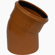 PIPELIFE 30° BEND SINGLE SOCKET 110MM