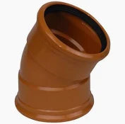PIPELIFE 30° BEND DOUBLE SOCKET 110MM