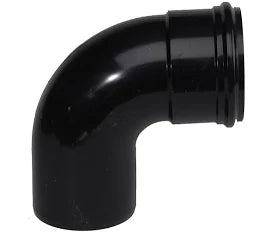 PIPELIFE 110mm 92.5° BEND SINGLE SOCKET BLACK