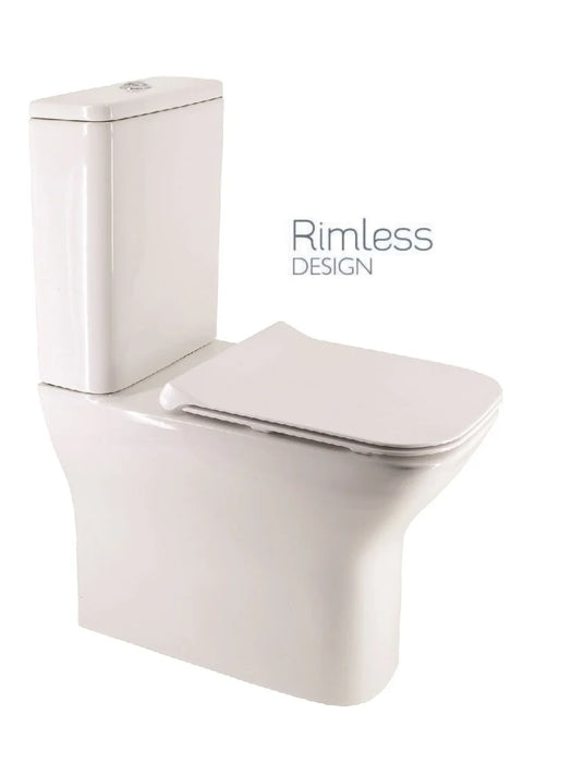 SOPHIA Rimless Fully Shrouded WC-Slim Soft Close Seat