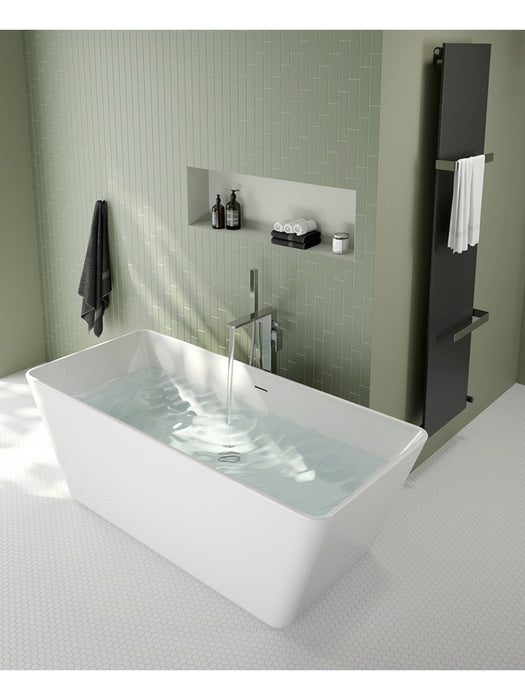 COMINO Freestanding 1700x750mm Bath White including Waste & Overflow