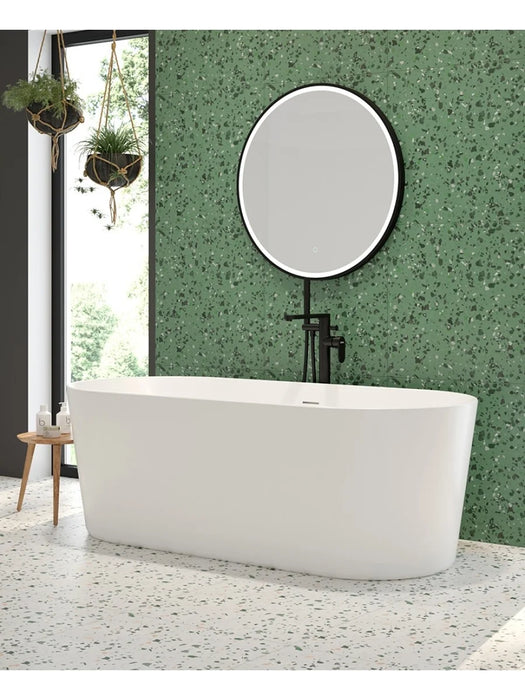 LAGUNA Freestanding 1700x750mm Bath White including Waste & Overflow