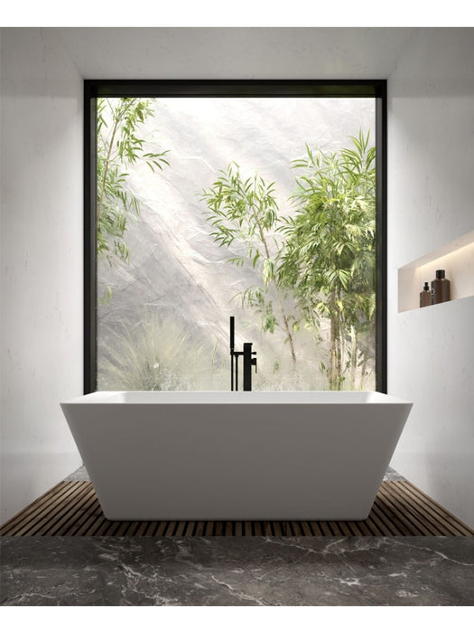 SEREN Freestanding 1700x750mm Bath White including Waste & Overflow