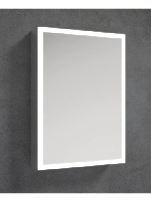 SANSA Illuminated 500x700mm Single Door Mirror Cabinet