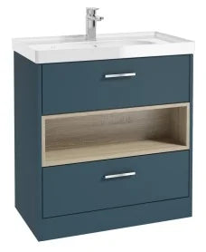 MALMO Floorstanding 80cm Two Drawer With Choice of Colours