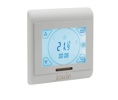 Joule 230v Touch screen Room Thermostat (White) UZSD-D-00000230