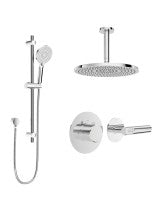HAKK Thermostatic Shower Set 1 with Ceiling Arm Chrome