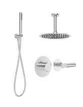 HAKK Thermostatic Shower Set 2 with Ceiling Arm Chrome