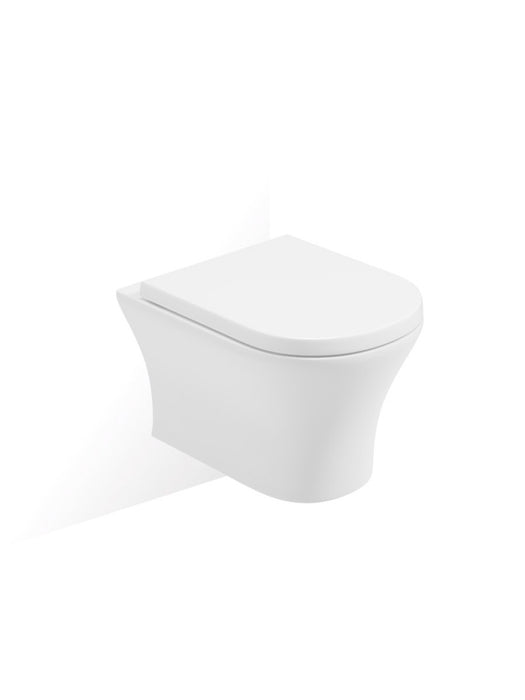 PEÑA Rimless Wall Hung WC & Delta Soft Close Seat