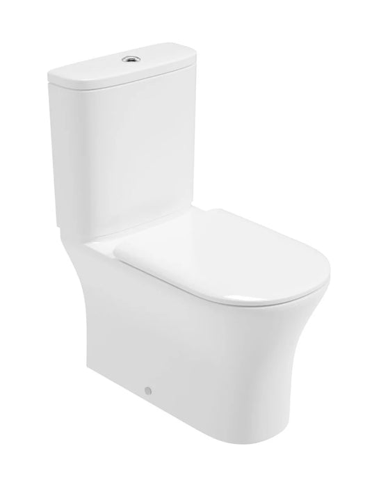 PEÑA Open Back Close Coupled Rimless Pan & Sequence Soft Close Seat