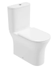 PEÑA Fully Shrouded Comfort Height Close Coupled Rimless Pan & Sequence Soft Close Seat