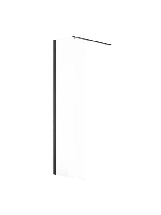ASPECT 400mm Wetroom Panel Matt Black