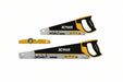 Two Stihl handsaws side by side on a white background