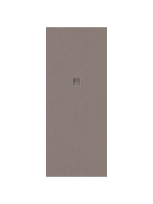SLATE 1700x700mm Large Rectangular Shower Tray & Waste White