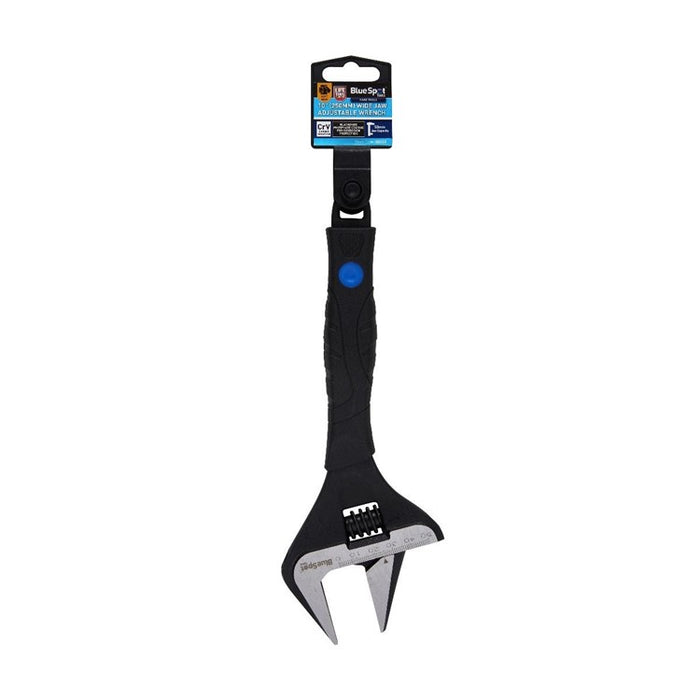BlueSpot 10" Wide Jaw Adjustable Wrench