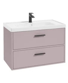 FINLAND Wall Hung  Two Drawer Vanity Unit, Colour Choice