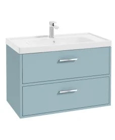 FINLAND Wall Hung  Two Drawer Vanity Unit, Colour Choice