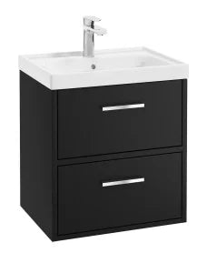 FINLAND Wall Hung  Two Drawer Vanity Unit, Colour Choice