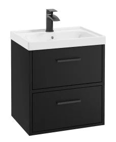 FINLAND Wall Hung  Two Drawer Vanity Unit, Colour Choice
