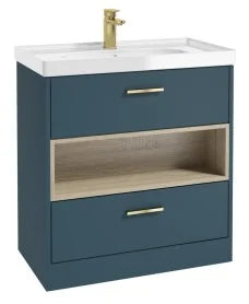 MALMO Floorstanding 80cm Two Drawer With Choice of Colours