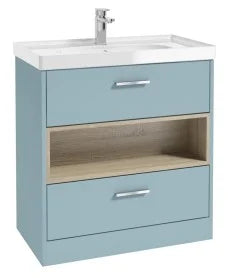 MALMO Floorstanding 80cm Two Drawer With Choice of Colours