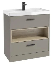 MALMO Floorstanding 80cm Two Drawer With Choice of Colours