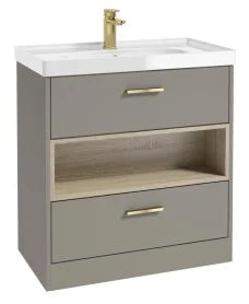 MALMO Floorstanding 80cm Two Drawer With Choice of Colours