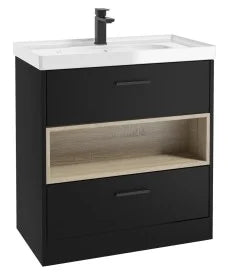 MALMO Floorstanding 80cm Two Drawer With Choice of Colours