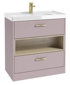MALMO Floorstanding 80cm Two Drawer With Choice of Colours