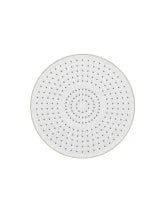 ALITA Knurled Shower Set 1 &  Ceiling Mounted Fixed Head Brushed Nickel