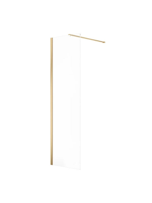 ASPECT 500mm Wetroom Panel Brushed Gold